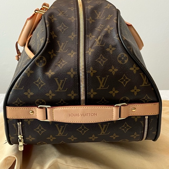 Authentic LOUIS VUITTON Eole 50 LV Monogram Duffel Rolling Travel Bag, Like NEW! - Picture 4 of 17